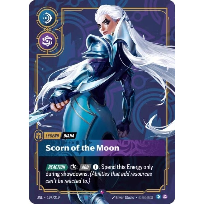 Image for Diana - Scorn of the Moon (197/219) (Unleashed) - Riftbound: League of Legends Trading Card Game
