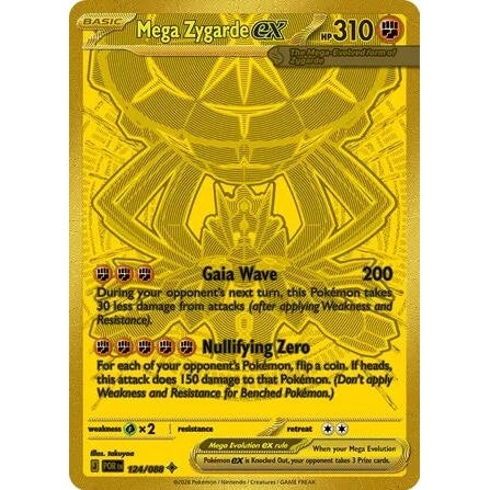 Mega Zygarde ex (124/088) (ME03: Perfect Order) - PokéBox Australia