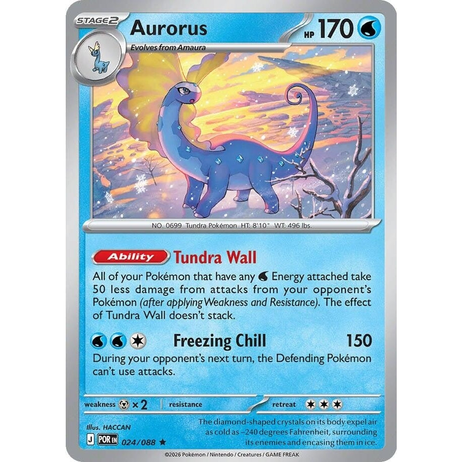 Image for Aurorus (024/088) (ME03: Perfect Order) - Pokemon