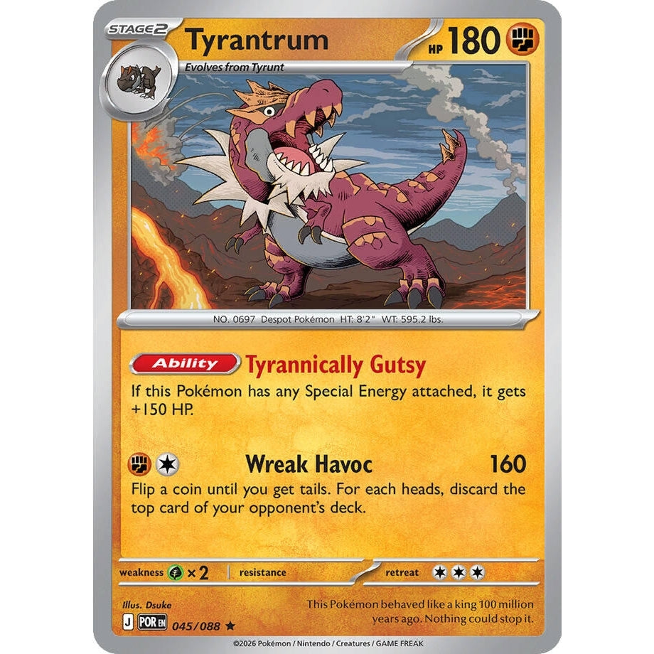 Image for Tyrantrum (045/088) (ME03: Perfect Order) - Pokemon