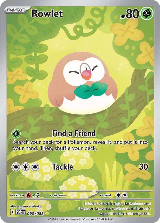 Image for Rowlet (090/088) (ME03: Perfect Order) (POR) - Pokemon