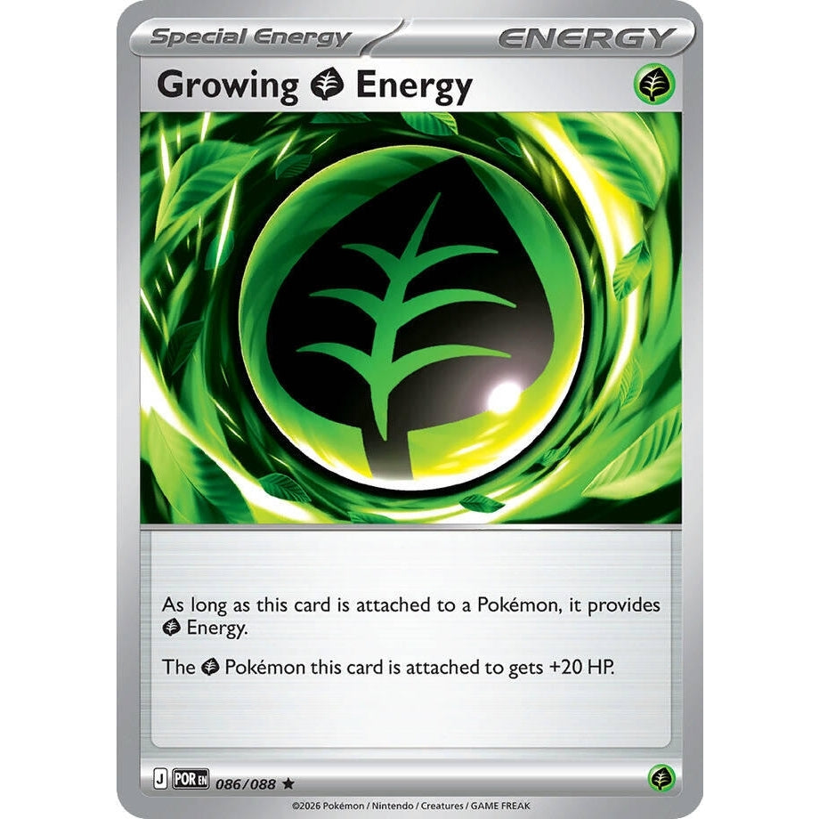 Image for Growing Grass Energy (086/088) (ME03: Perfect Order) - Pokemon