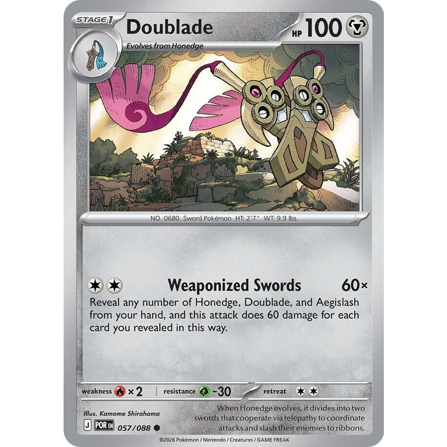 Image for Doublade (057/088) (ME03: Perfect Order) - Pokemon