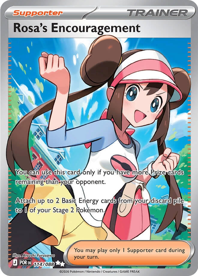Image for Rosa's Encouragement (114/088) (ME03: Perfect Order) (POR) - Pokemon