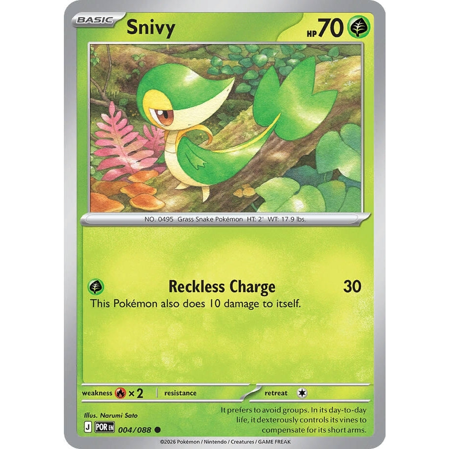 Image for Snivy (004/088) (ME03: Perfect Order) - Pokemon