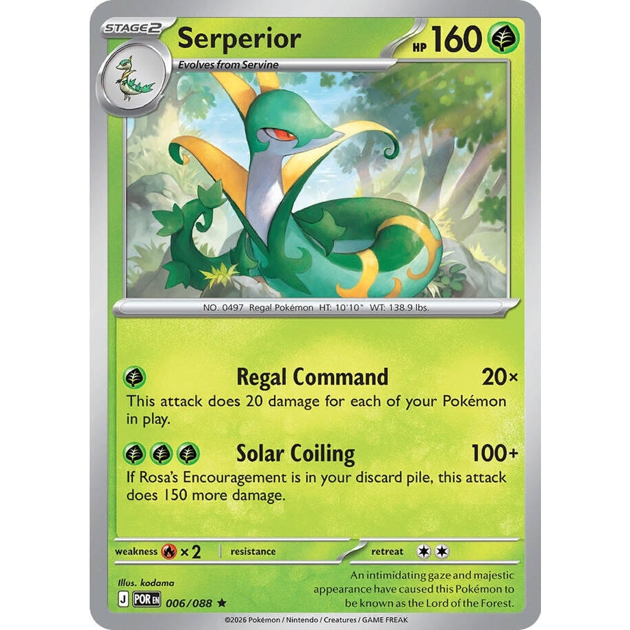 Image for Serperior (006/088) (ME03: Perfect Order) - Pokemon