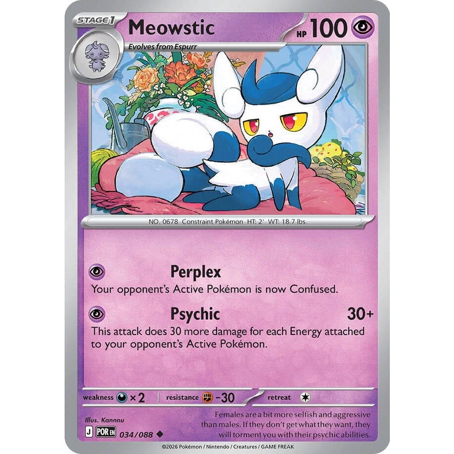 Image for Meowstic (034/088) (ME03: Perfect Order) - Pokemon