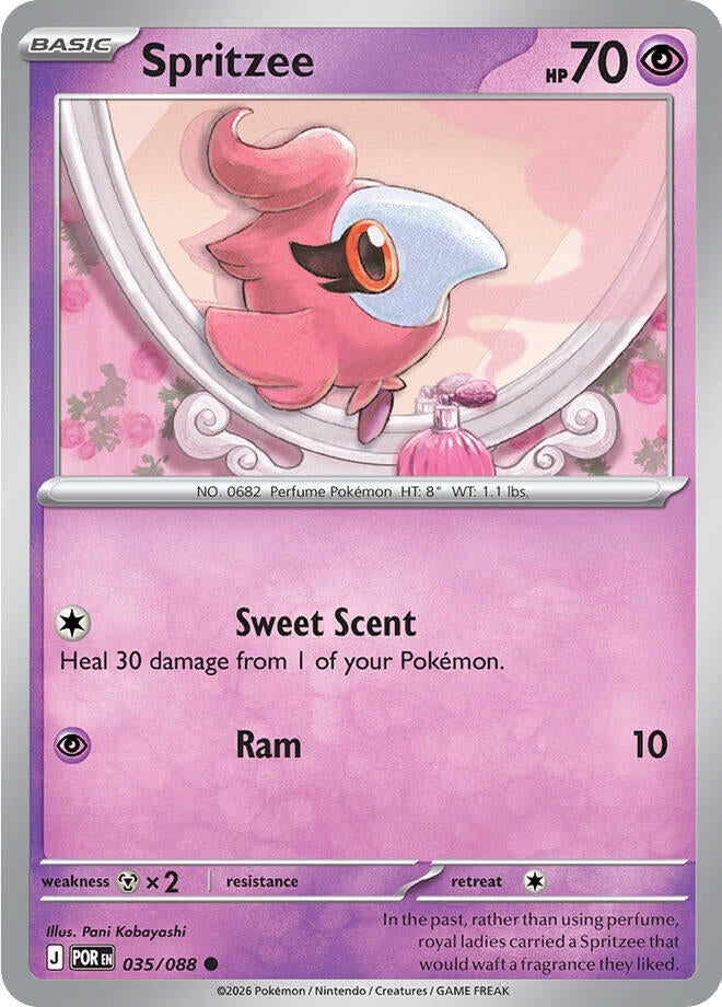 Image for Spritzee (035/088) (ME03: Perfect Order) (POR) - Pokemon