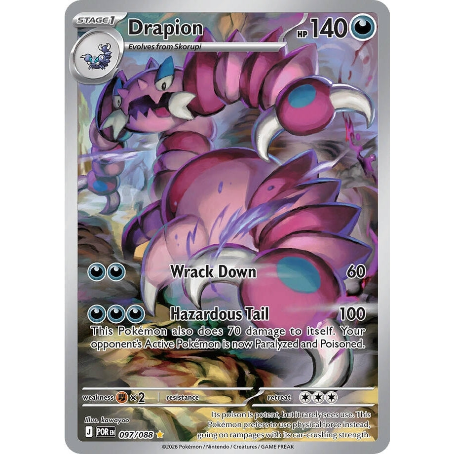 Drapion (097/088) (ME03: Perfect Order) - PokéBox Australia