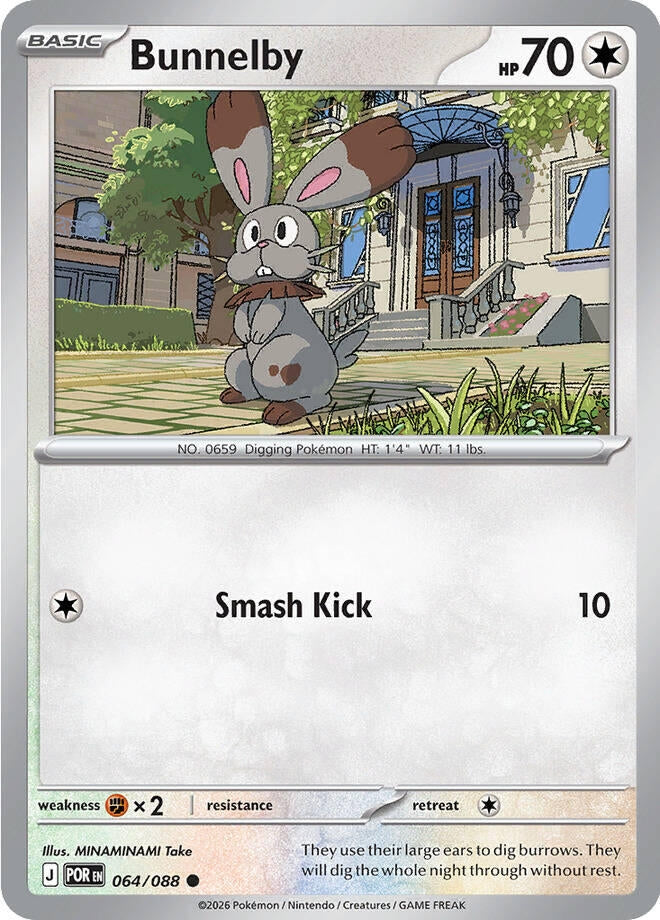 Image for Bunnelby (064/088) (ME03: Perfect Order) (POR) - Pokemon