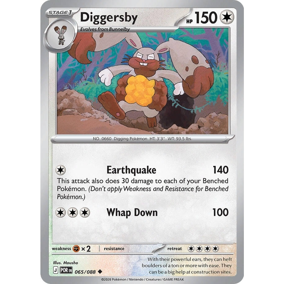Image for Diggersby (065/088) (ME03: Perfect Order) - Pokemon