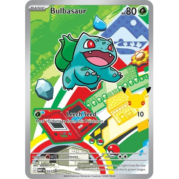 Image for Bulbasaur - 037 (037) (ME: Mega Evolution Promo) - Pokemon