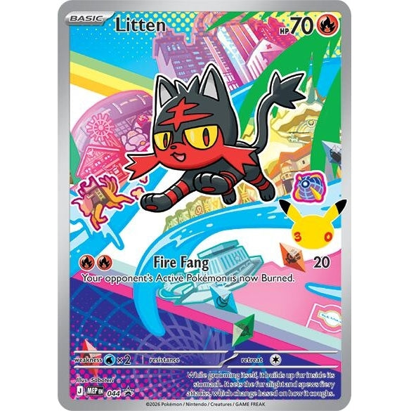 Image for Litten - 044 (044) (ME: Mega Evolution Promo) - Pokemon