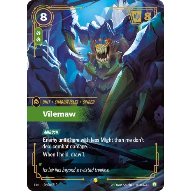 Image for Vilemaw (Alternate Art) (060a/219) (Unleashed) - Riftbound: League of Legends Trading Card Game