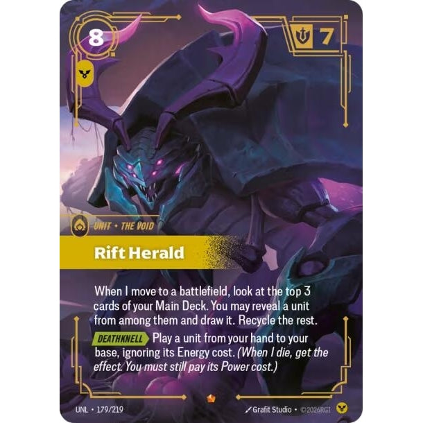 Image for Rift Herald (179/219) (Unleashed) - Riftbound: League of Legends Trading Card Game