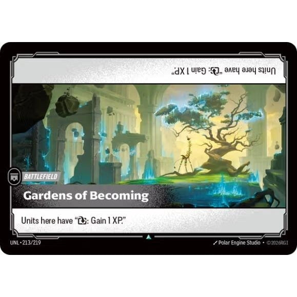 Image for Gardens of Becoming (213/219) (Unleashed) - Riftbound: League of Legends Trading Card Game