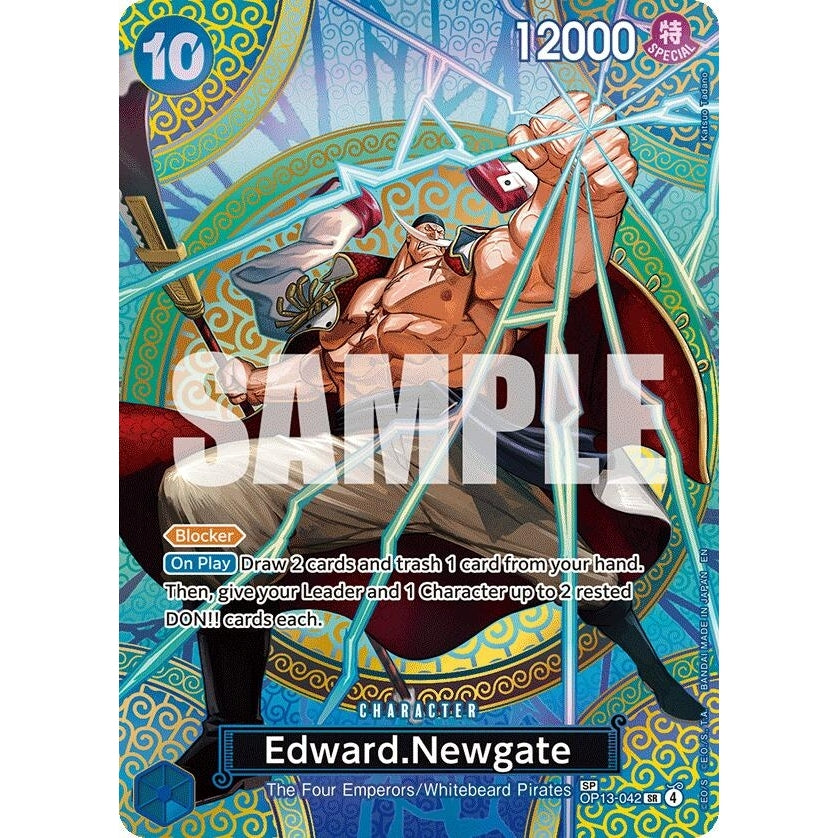 Edward.Newgate (SP) (OP13-042) (Adventure on Kami's Island) - PokéBox Australia