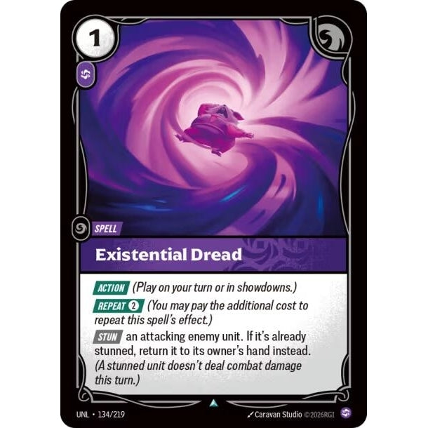 Image for Existential Dread (134/219) (Unleashed) - Riftbound: League of Legends Trading Card Game