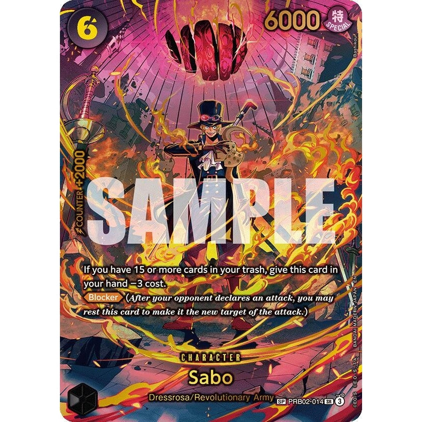 Sabo (PRB02-014) (SP) (PRB02-014) (Adventure on Kami's Island) - PokéBox Australia