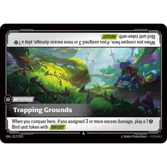 Image for Trapping Grounds (217/219) (Unleashed) - Riftbound: League of Legends Trading Card Game