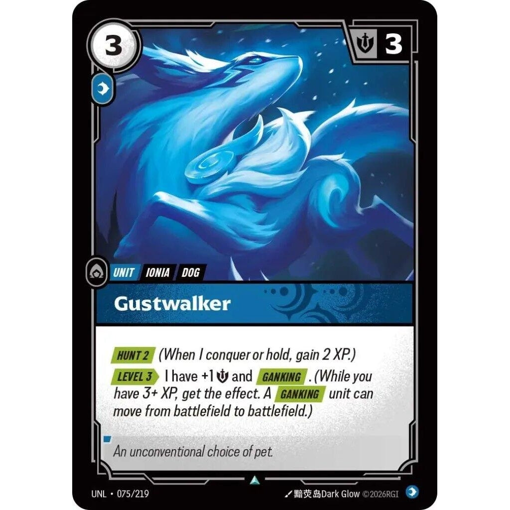 Image for Gustwalker (075/219) (Unleashed) - Riftbound: League of Legends Trading Card Game