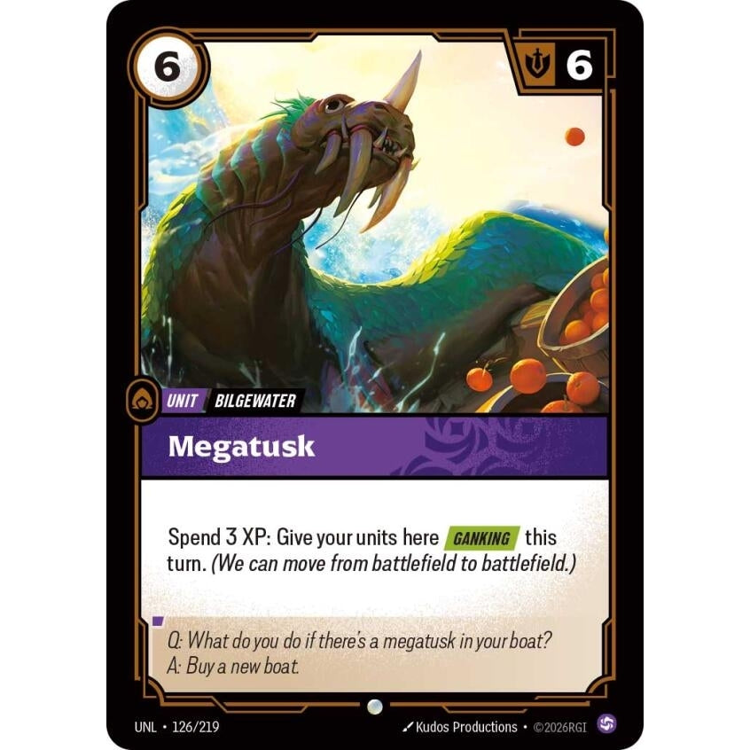 Image for Megatusk (126/219) (Unleashed) - Riftbound: League of Legends Trading Card Game