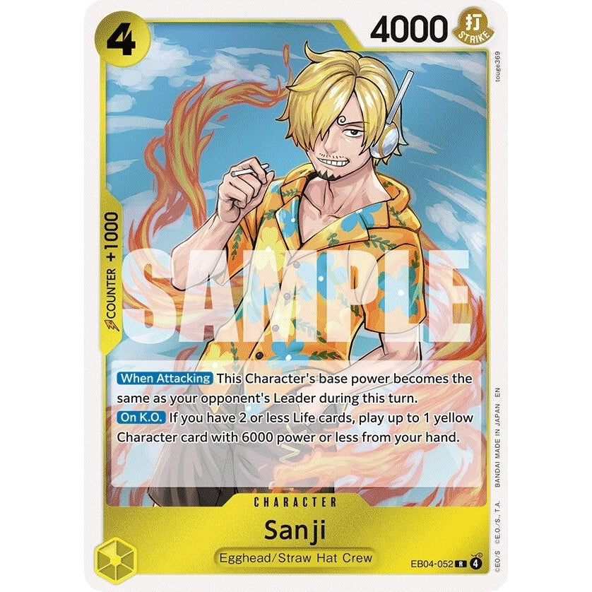 Sanji (EB04-052) (EB04-052) (Adventure on Kami's Island) - PokéBox Australia