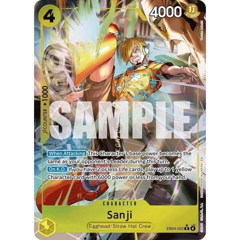 Sanji (EB04-052) (Alternate Art) (EB04-052) (Adventure on Kami's Island) - PokéBox Australia
