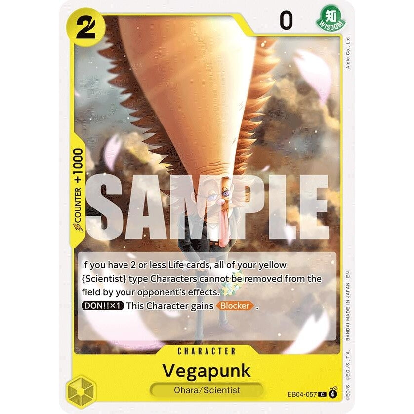 Vegapunk (EB04-057) (Adventure on Kami's Island) - PokéBox Australia