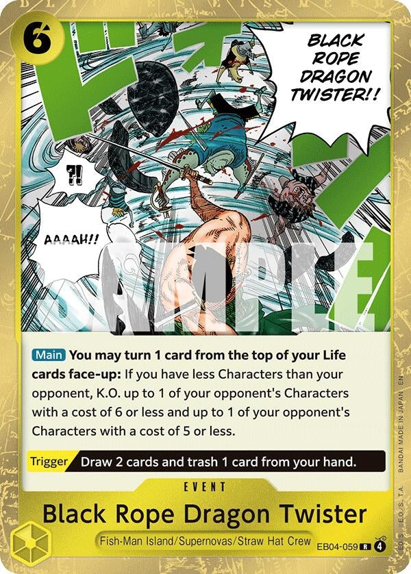 Black Rope Dragon Twister (EB04-059) (Adventure on Kami's Island) - PokéBox Australia