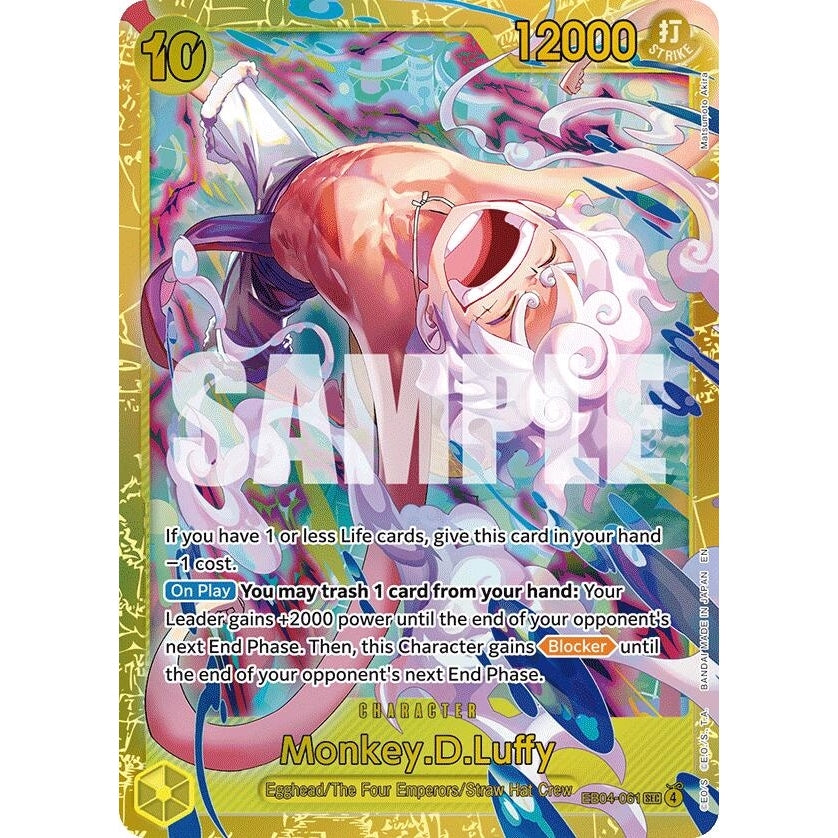 Monkey.D.Luffy (EB04-061) (EB04-061) (Adventure on Kami's Island) - PokéBox Australia