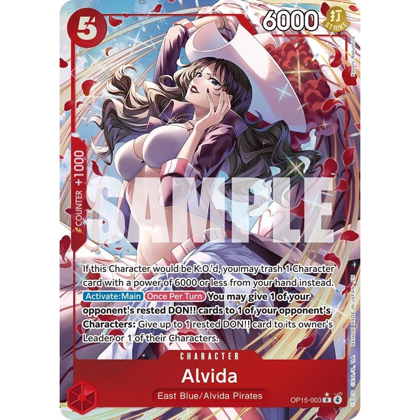 Alvida (Alternate Art) (OP15-003) (Adventure on Kami's Island) - PokéBox Australia
