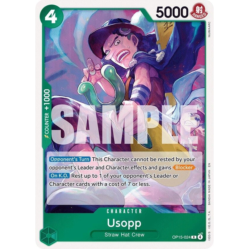 Usopp (OP15-024) (Adventure on Kami's Island) - PokéBox Australia
