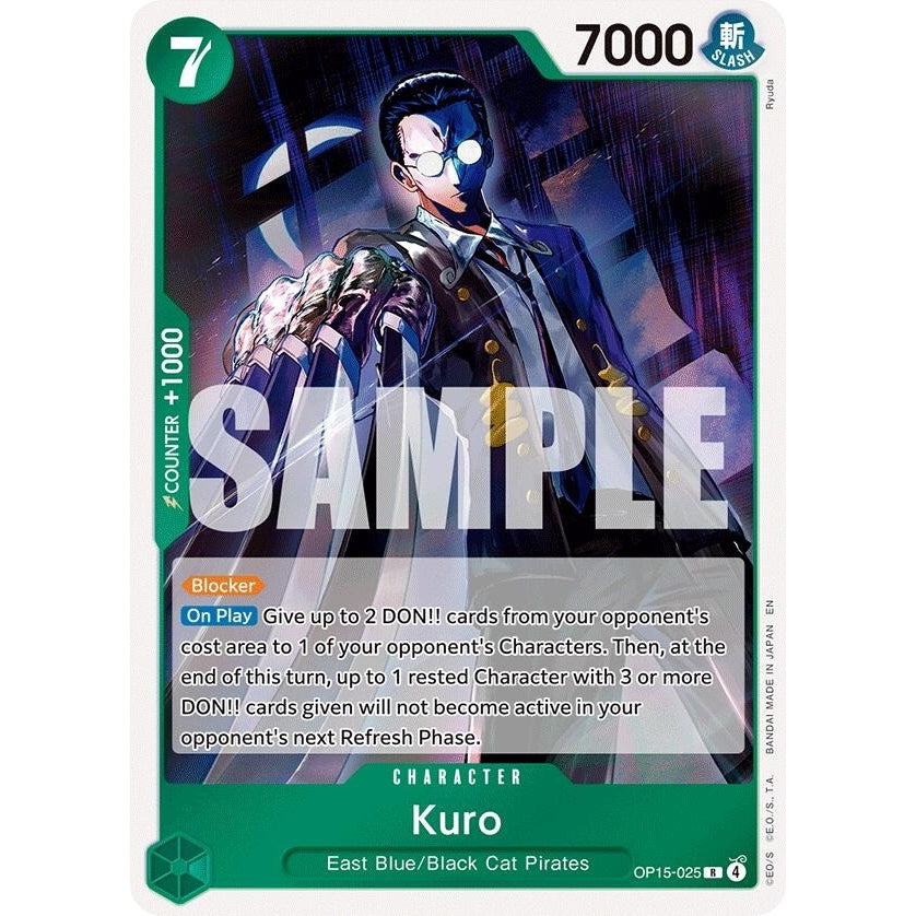 Kuro (OP15-025) (Adventure on Kami's Island) - PokéBox Australia