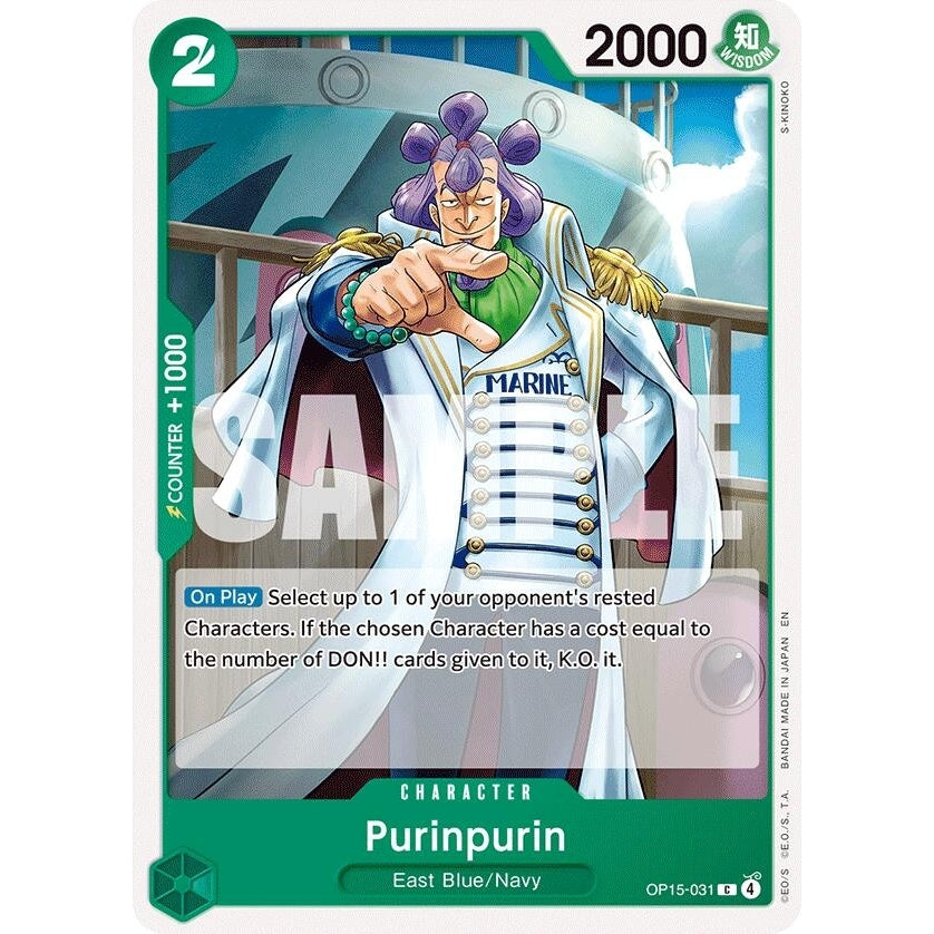 Purinpurin (OP15-031) (Adventure on Kami's Island) - PokéBox Australia