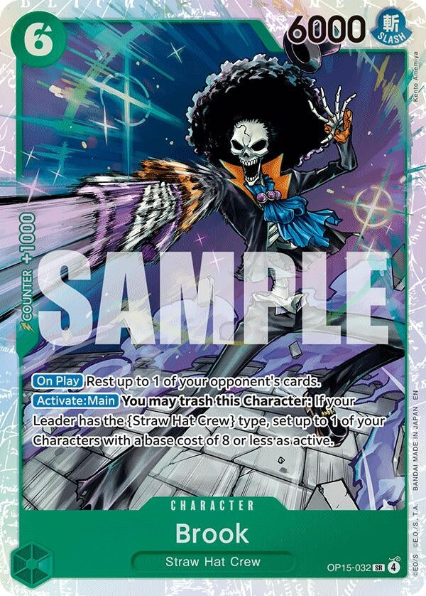 Brook (OP15-032) (OP15-032) (Adventure on Kami's Island) - PokéBox Australia