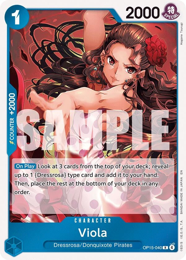 Viola (OP15-040) (Adventure on Kami's Island) - PokéBox Australia