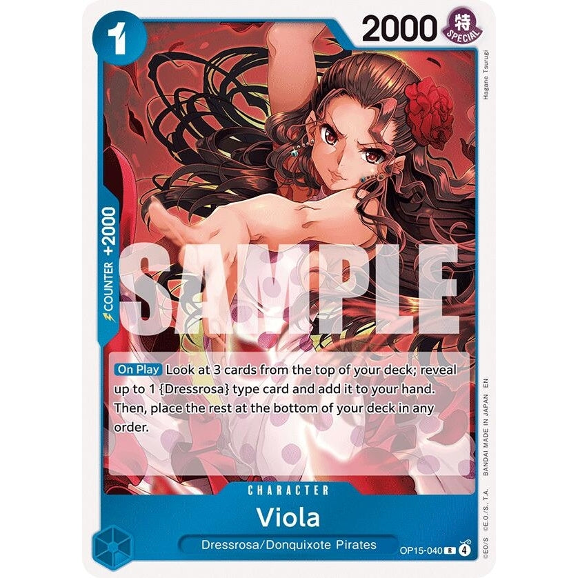Viola (OP15-040) (Adventure on Kami's Island) - PokéBox Australia