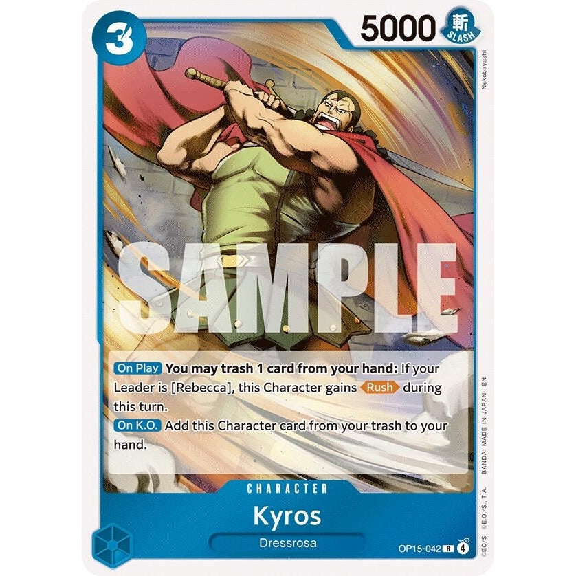 Kyros (OP15-042) (Adventure on Kami's Island) - PokéBox Australia