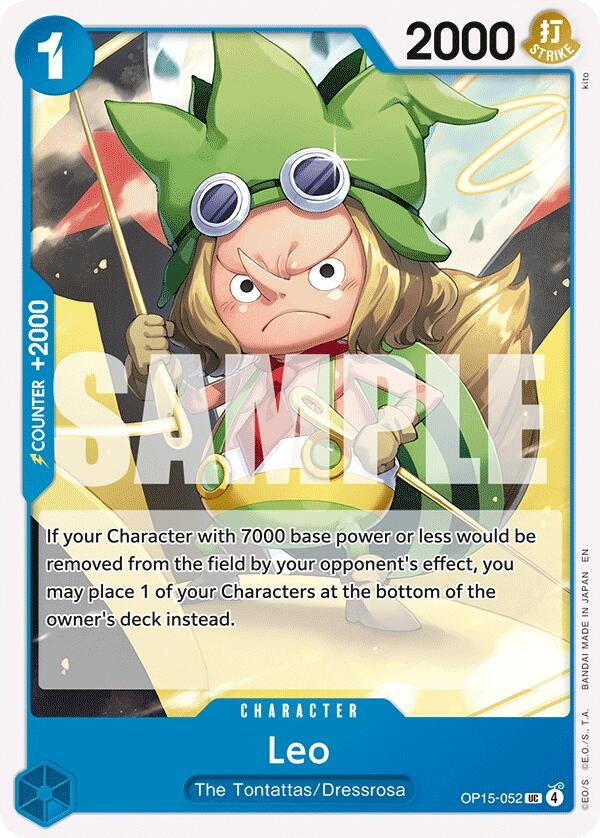 Leo (OP15-052) (Adventure on Kami's Island) - PokéBox Australia