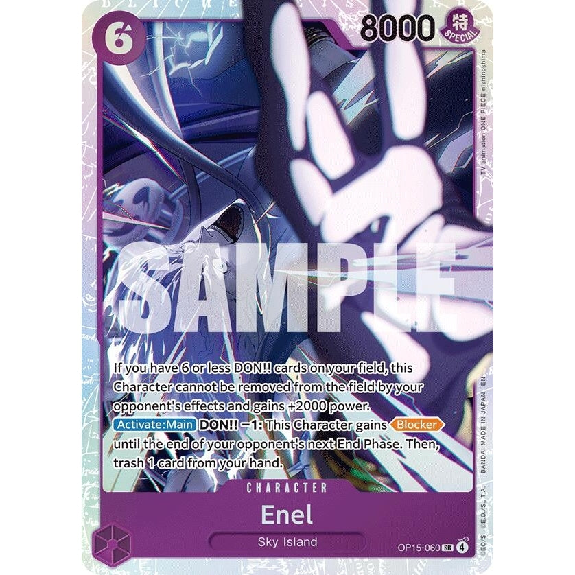 Enel (OP15-060) (OP15-060) (Adventure on Kami's Island) - PokéBox Australia