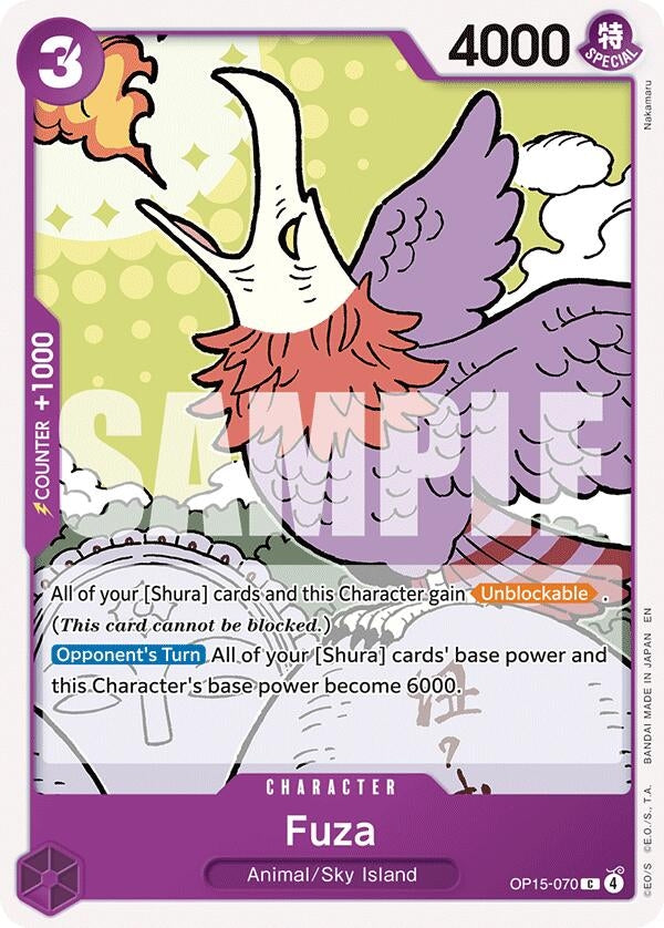 Fuza (OP15-070) (Adventure on Kami's Island) - PokéBox Australia