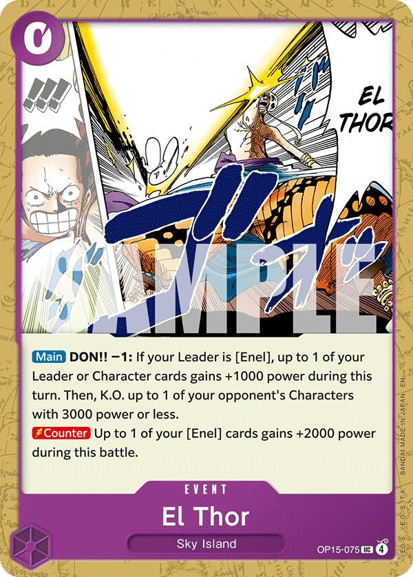 El Thor (OP15-075) (Adventure on Kami's Island) - PokéBox Australia