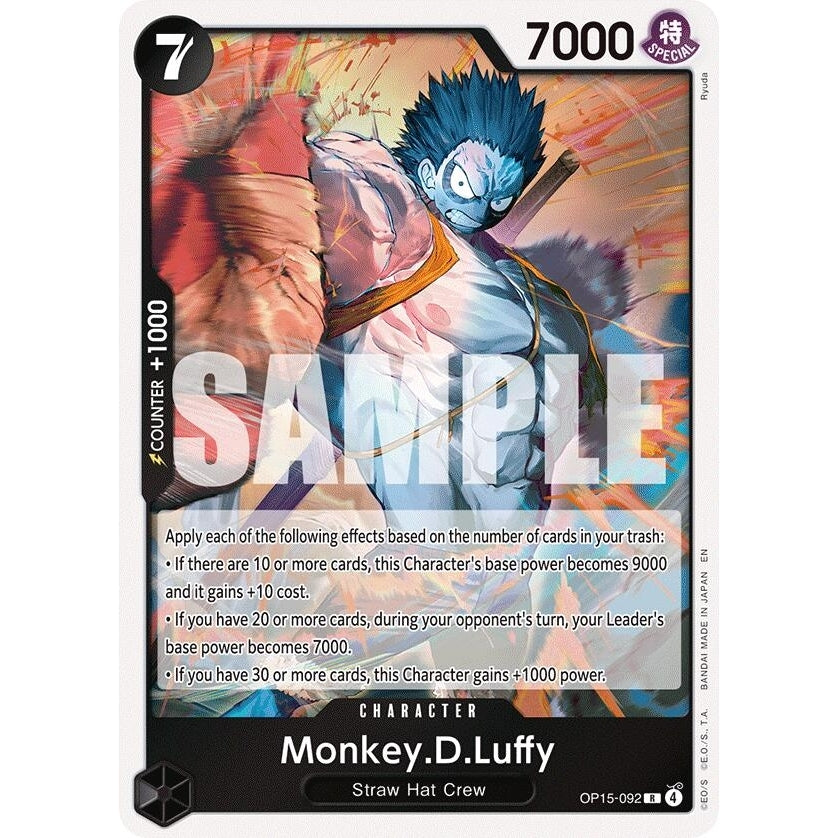 Monkey.D.Luffy (OP15-092) (OP15-092) (Adventure on Kami's Island) - PokéBox Australia