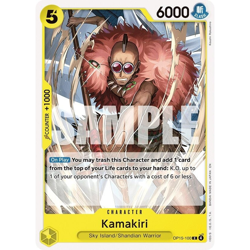 Kamakiri (OP15-100) (Adventure on Kami's Island) - PokéBox Australia