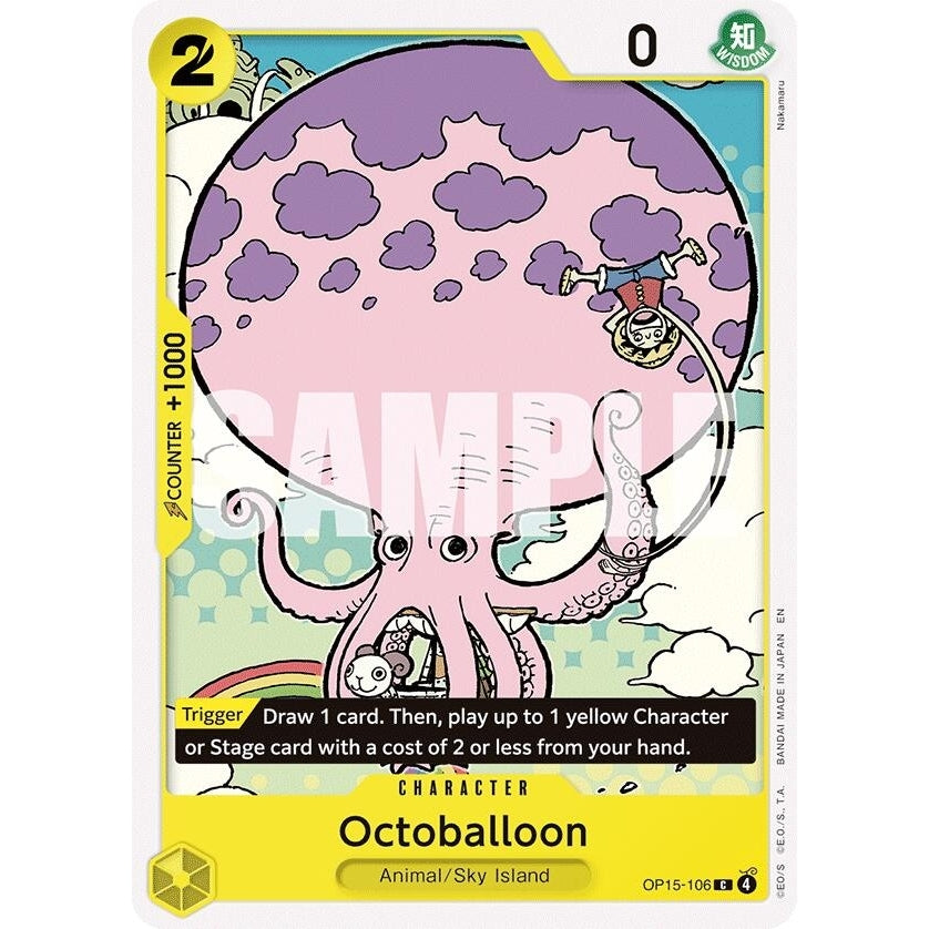 Octoballoon (OP15-106) (Adventure on Kami's Island) - PokéBox Australia