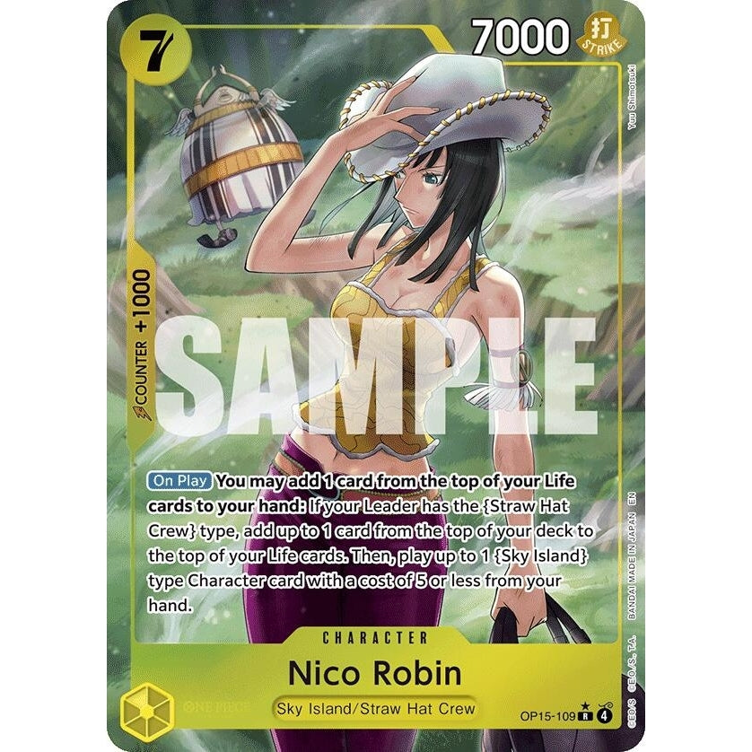 Nico Robin (OP15-109) (Alternate Art) (OP15-109) (Adventure on Kami's Island) - PokéBox Australia