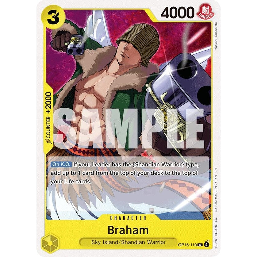 Braham (OP15-110) (Adventure on Kami's Island) - PokéBox Australia