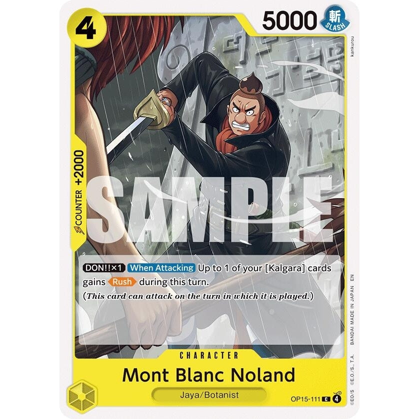 Mont Blanc Noland (OP15-111) (Adventure on Kami's Island) - PokéBox Australia