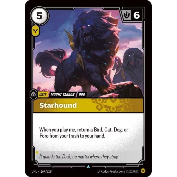 Image for Starhound (167/219) (Unleashed) - Riftbound: League of Legends Trading Card Game